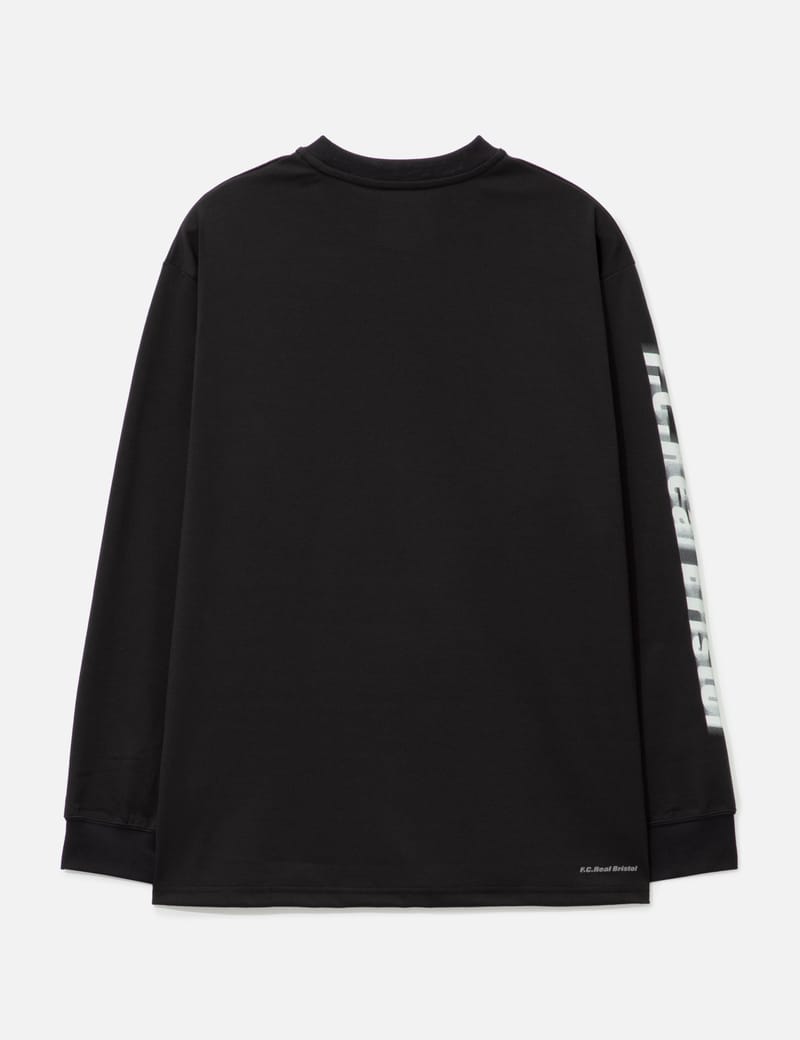 F.C. Real Bristol - Blurred Logo Long Sleeve Team Pocket T