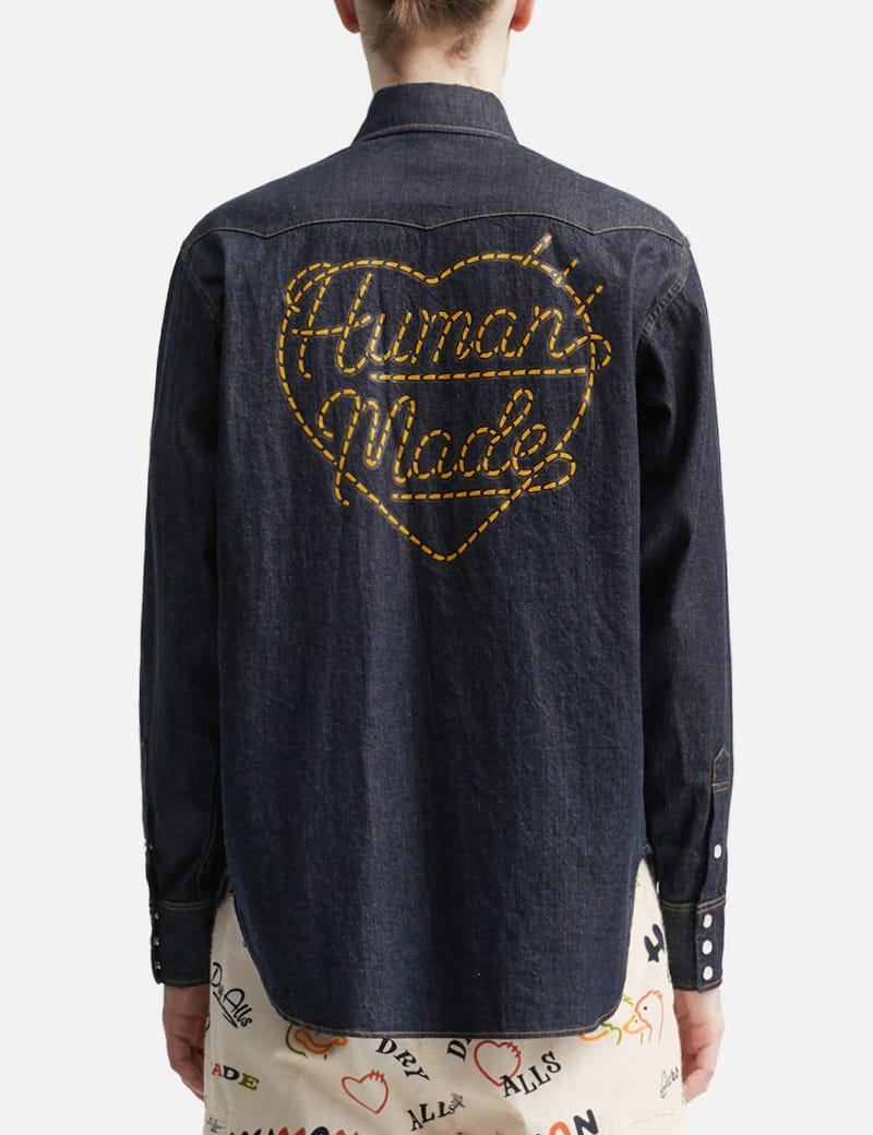 Human Made - DENIM WESTERN SHIRT | HBX - Globally Curated Fashion