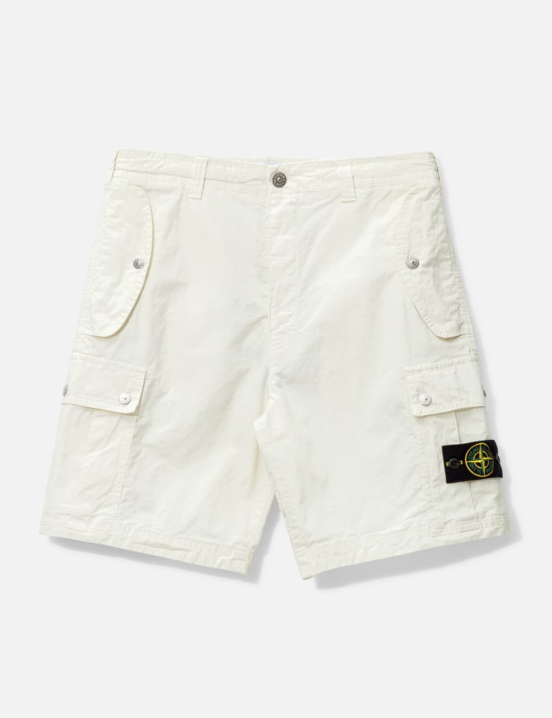 パンツ stone island cargo shorts w40 Stone Island - Mil-Spec Stretch Ripstop Bermuda Shorts | HBX