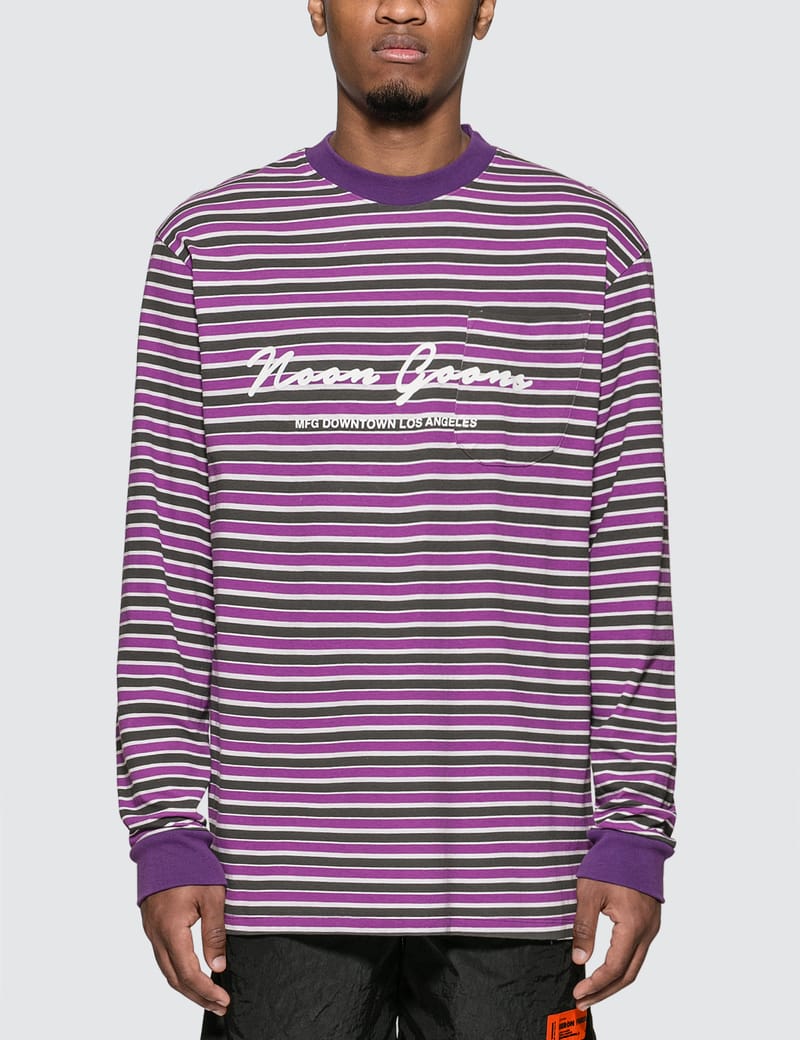 Noon Goons - Patricia Stripe Long Sleeve T-Shirt | HBX - Globally