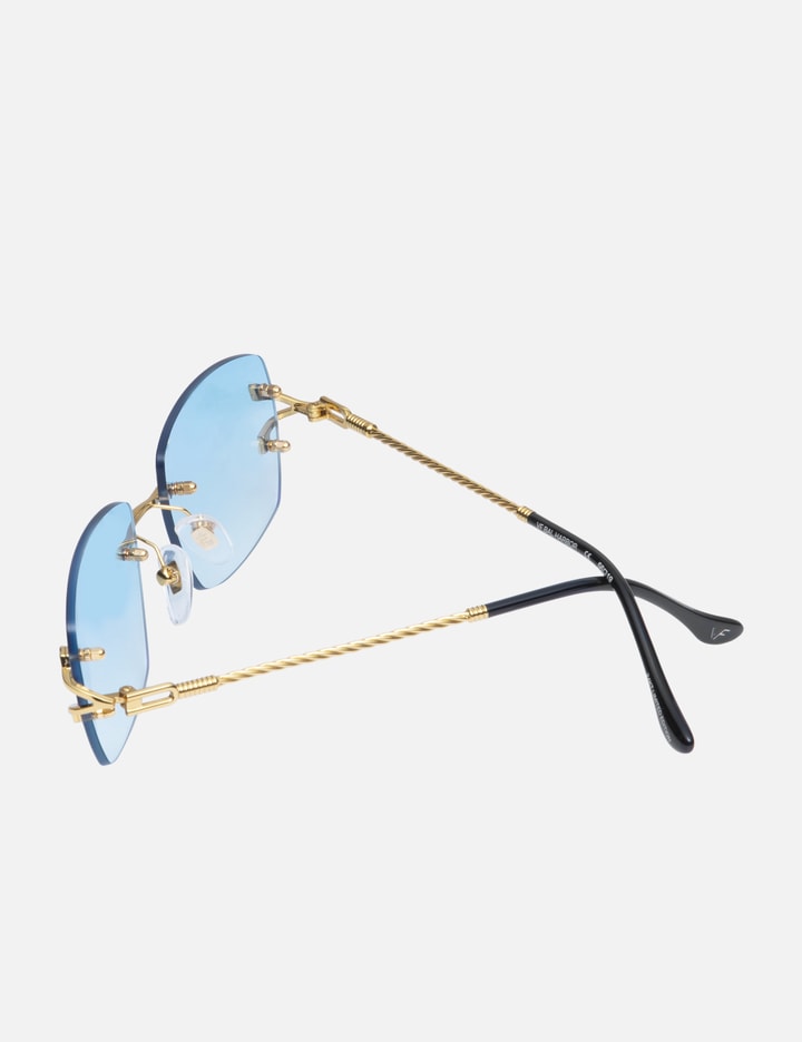 Vintage Frames Company - Bal Harbour Rimless Drill Mount 24KT Gold ...