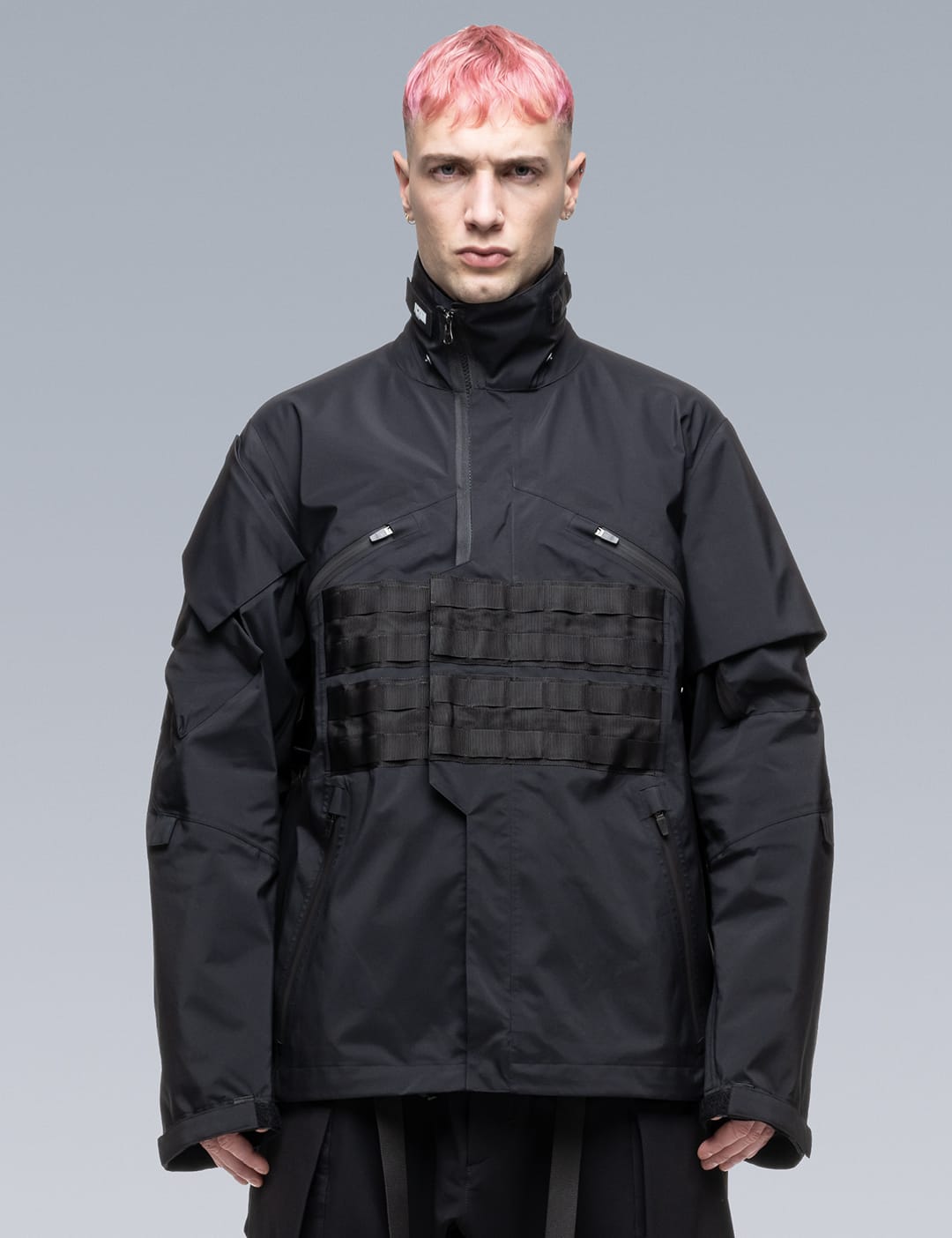 3l Gore-tex Pro Interops Jacket In Black
