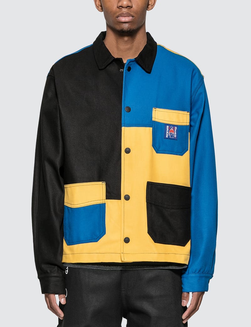 Brain Dead - Colorblocked Canvas Chore Coat | HBX - Globally