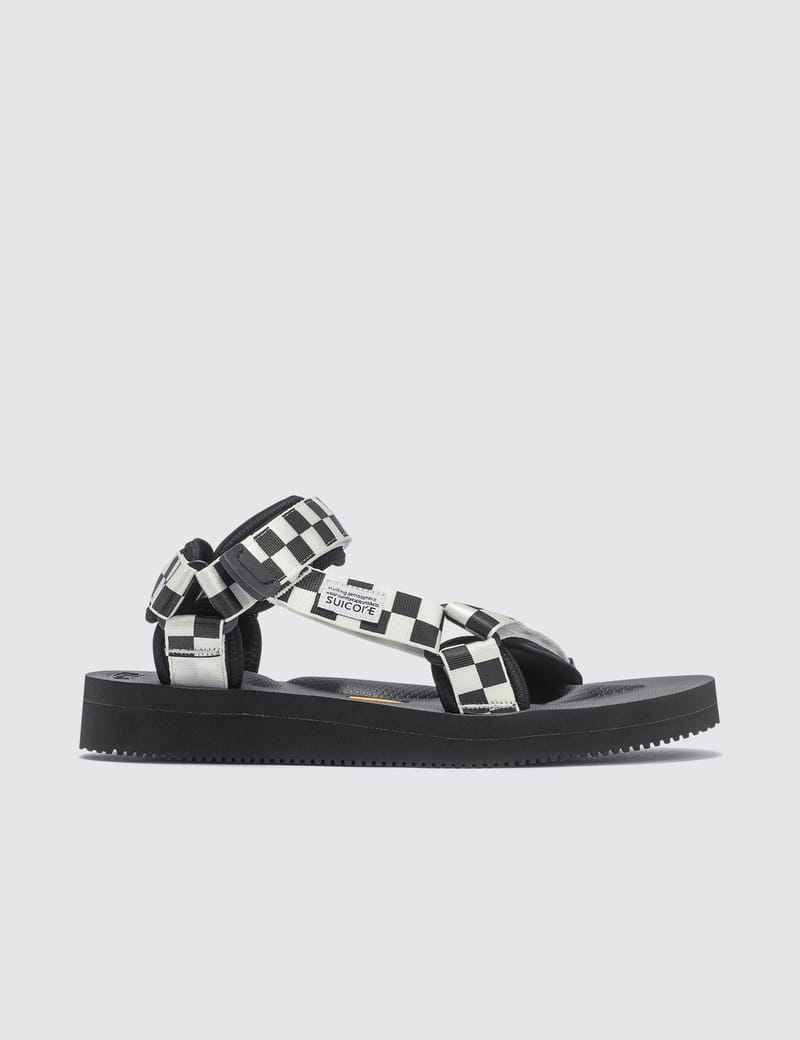 Suicoke Depa V2 Checkered Sandals HBX Globally Curated