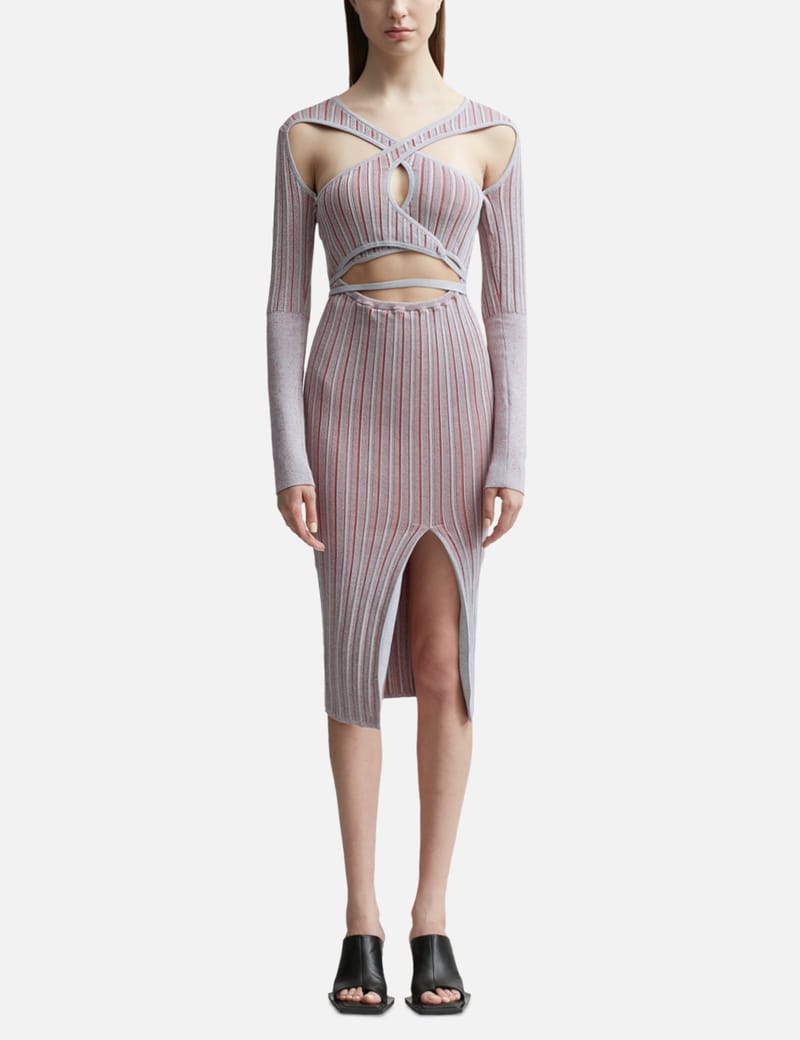 Maison Margiela - Knitted Panel Shirt Dress | HBX - Globally