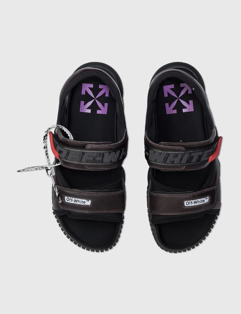 出産祝い HBX | Sandals Odsy - Off-White™ - Fashion Curated Globally 靴