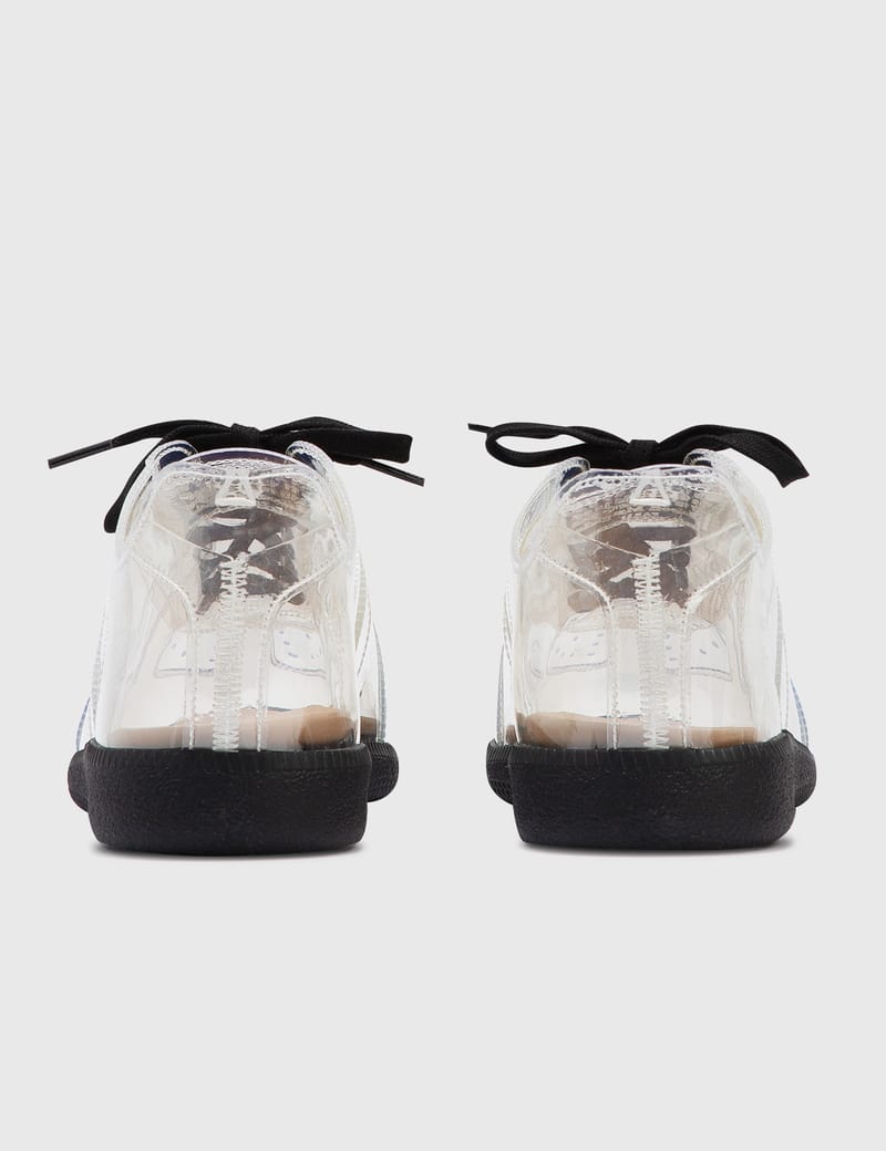 【関税＆送料込み】Maison Margiela Semitransparent High Nec Maison Margiela - Replica Transparent Sneaker | HBX