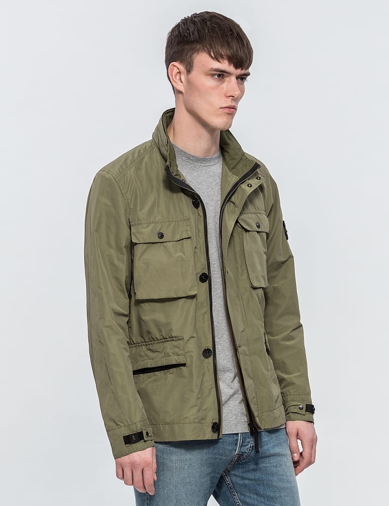 Stone Island - Military Jacket | HBX - Globally Curated Fashion 