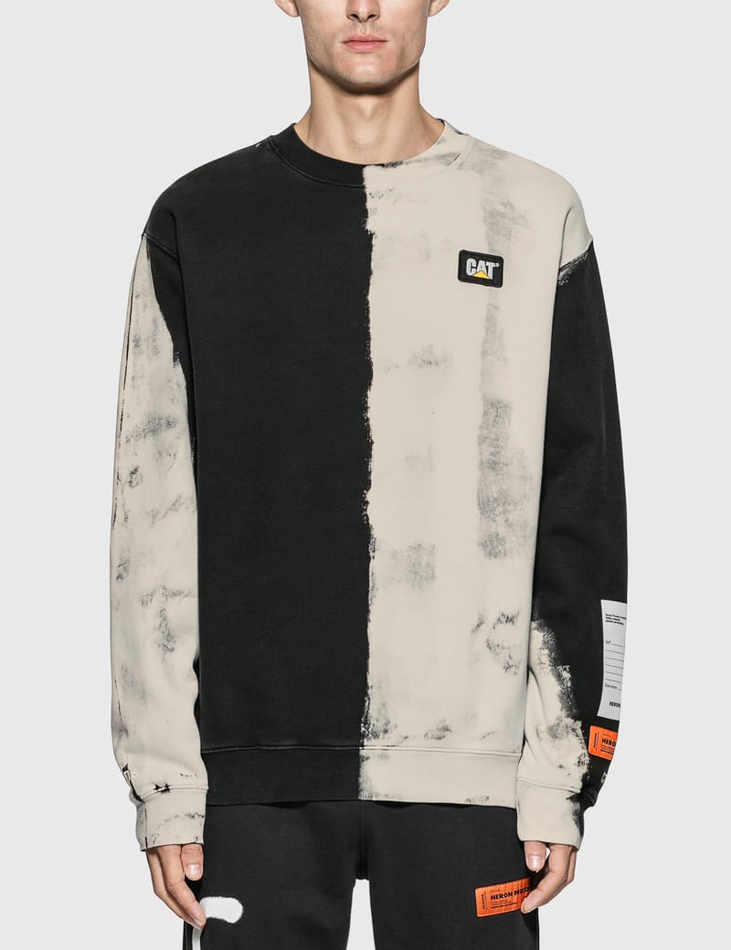 Heron preston cat on sale sweatshirt