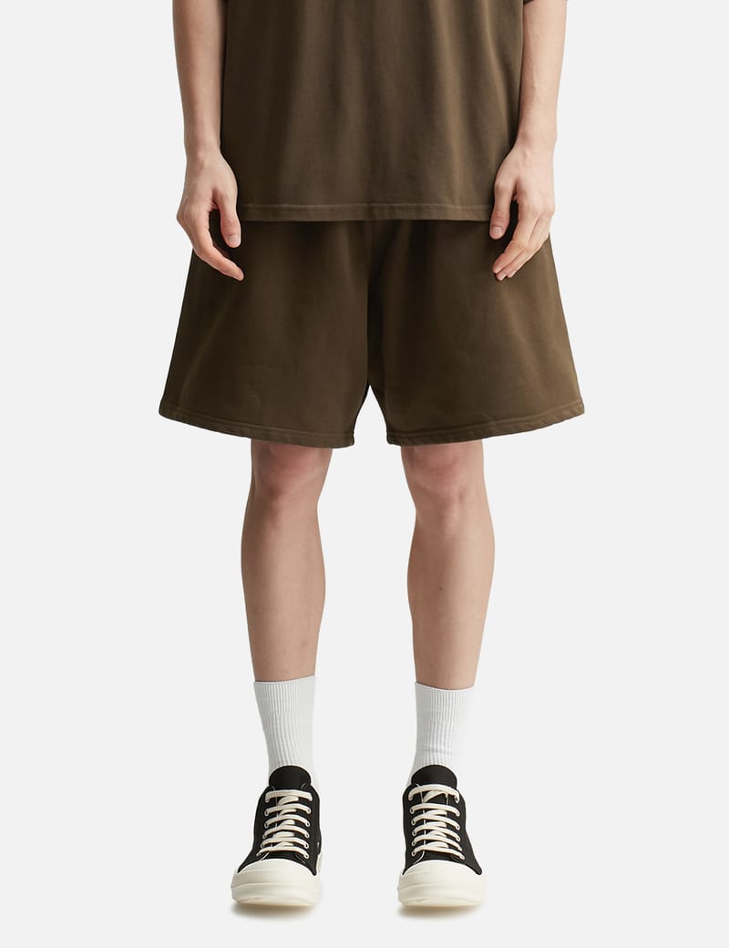 Entire Studios Standard Sweatshort Brunette - Unisex cotton