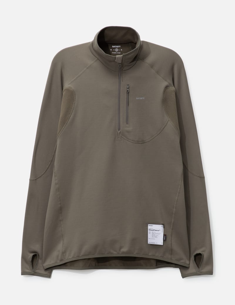 SATISFY - GHOSTFLEECE™ HALF‑ZIP | HBX - Globally Curated