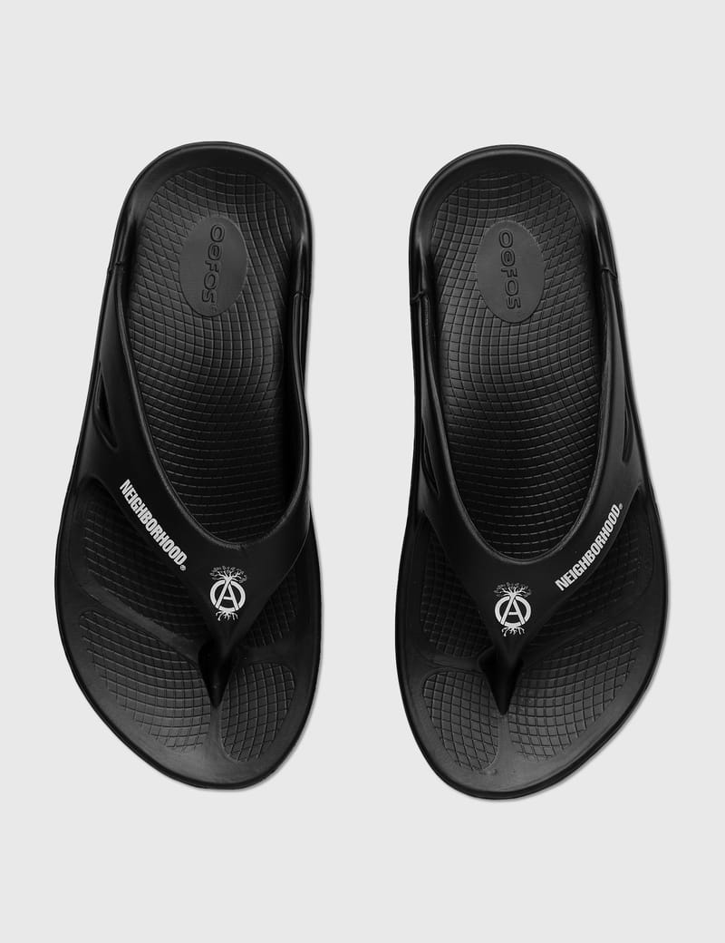 NEIGHBORHOOD - SRL.OOFOS Sandals | HBX - Globally Curated Fashion