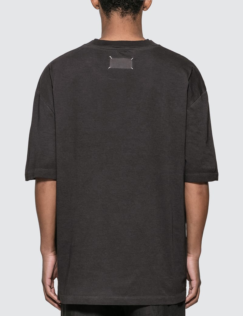 Maison Margiela garment dye LOGO Tee-