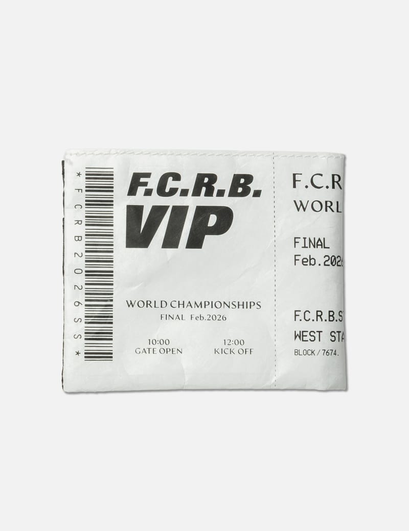FCRB　TICKET MINI WALLET　VA ミニウォレット　財布 F.C. Real Bristol Ticket Mini Wallet - タイベック素材を使用した