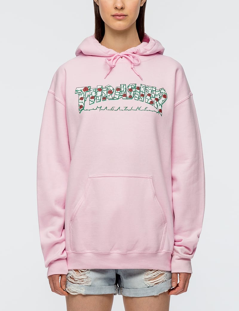 Thrasher hoodie with clearance roses