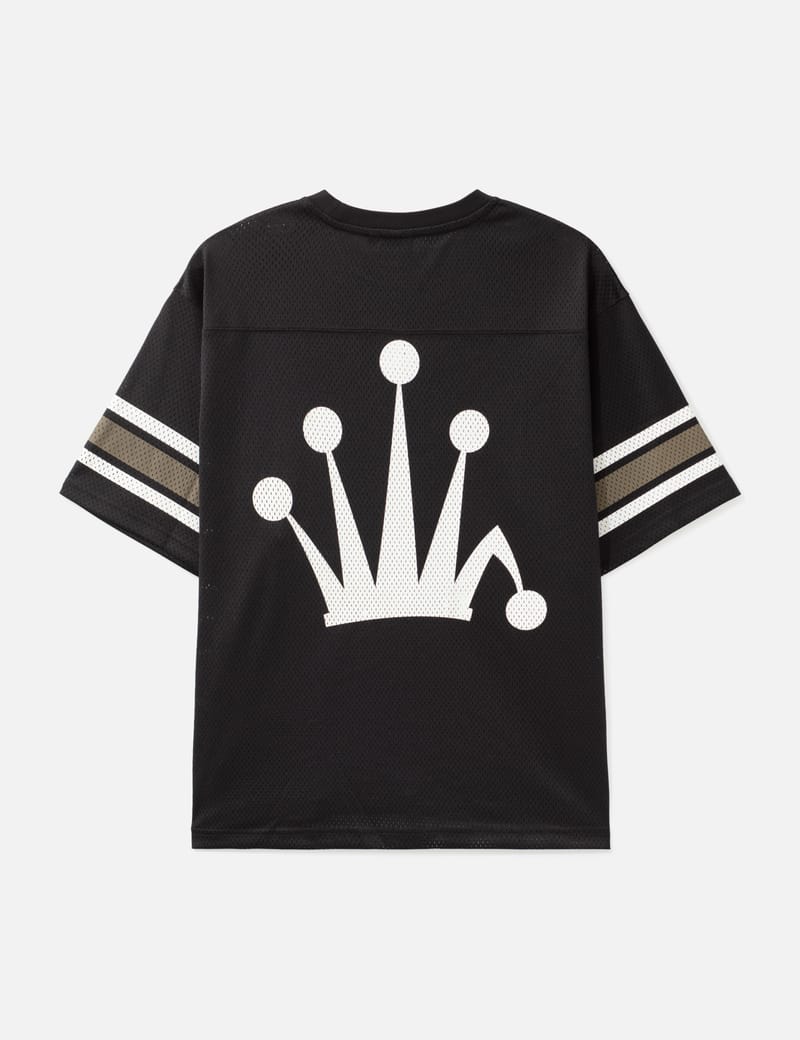 Stüssy Mesh Football Jersey - Black mesh jersey in excellent pre