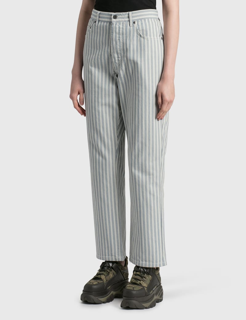 Stüssy - Stripe Big OL' Jeans | HBX - Globally Curated Fashion and