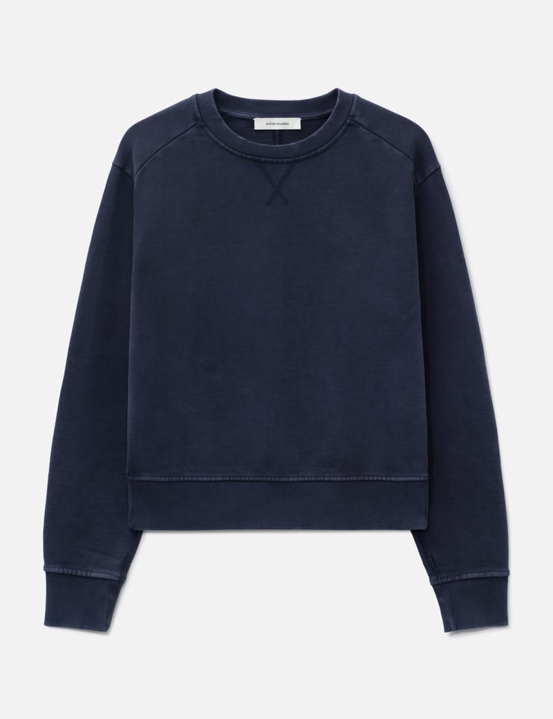 Entire Studios Box Crew Washed Black - Heavyweight organic cotton