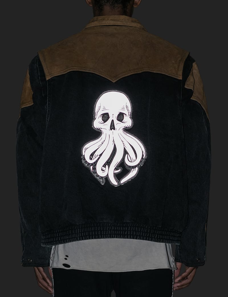 ジャケット・アウター Guess x Alchemist Alchemist - Guess x Alchemist Leather Denim Jacket | HBX