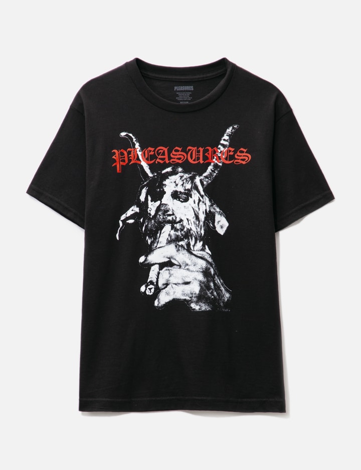 Pleasures - Goat T-shirt | HBX - Globally Curated Fashion and Lifestyle ...