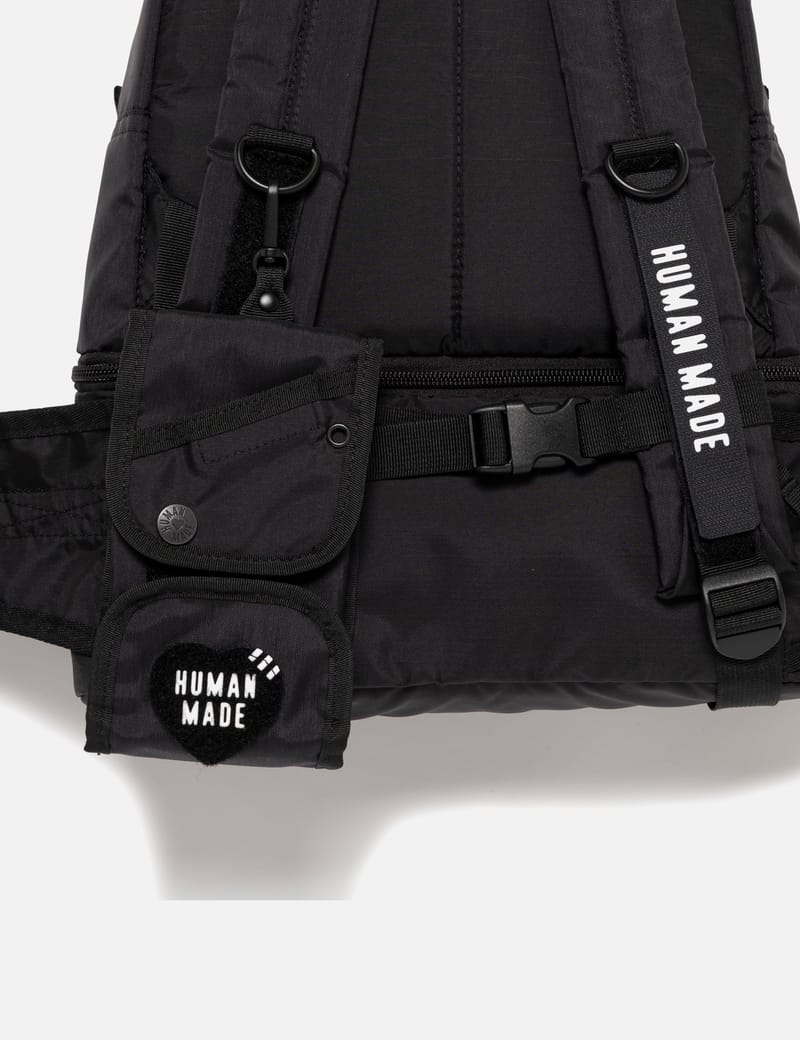 Human Made Military Backpack - Lightweight 3-way nylon bag with
