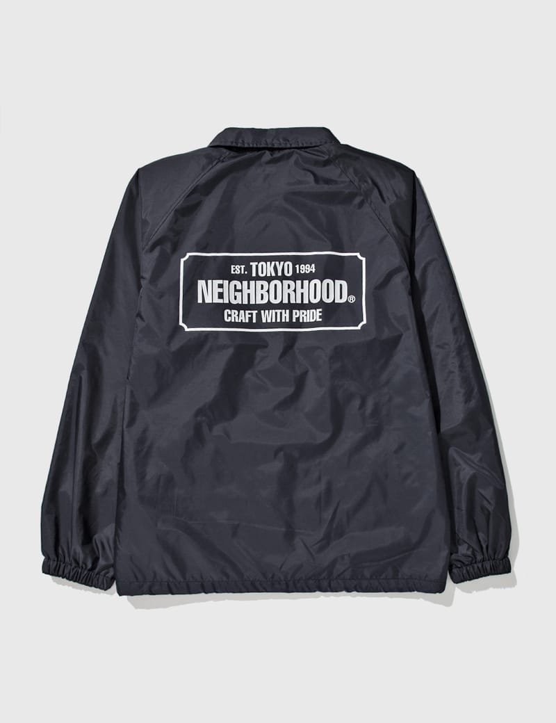 BLACKNEIGHBORHOOD WINDBREAKER JACKET BLACK