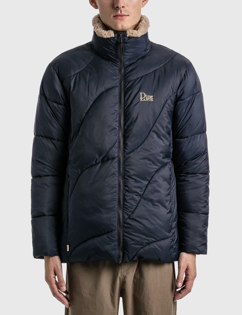 DIME×KANUK Wave puffer jacket-