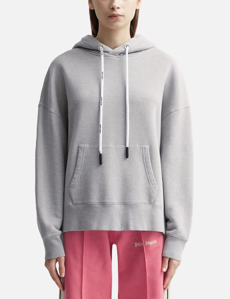 Palm angels best sale grey hoodie