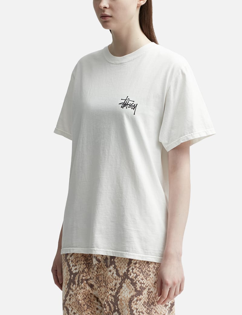 Stüssy - Basic Stüssy Pigment Dyed T-Shirt | HBX
