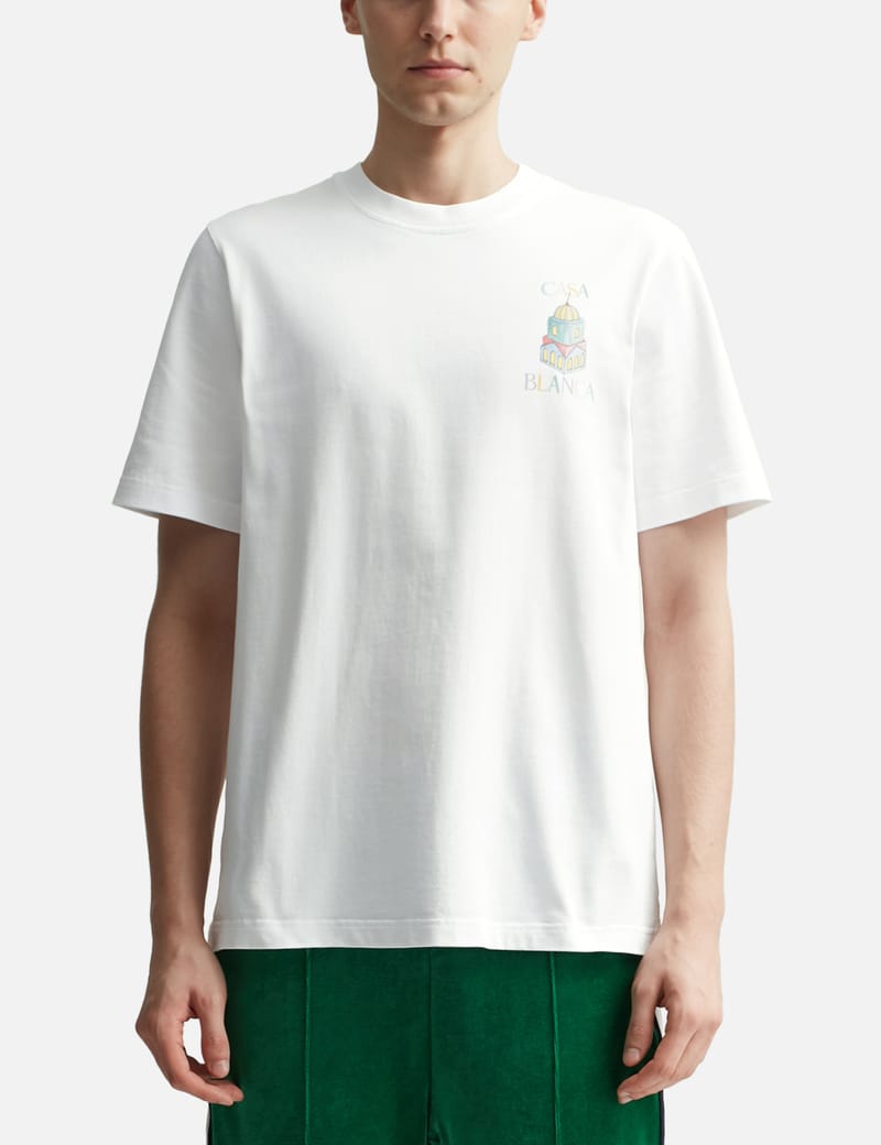 上品な【Casablanca】 Objets En Vrac クルーネックTシャツ 24SS 上品な【Casablanca】 Objets En Vrac クルーネックTシャツ 24SS