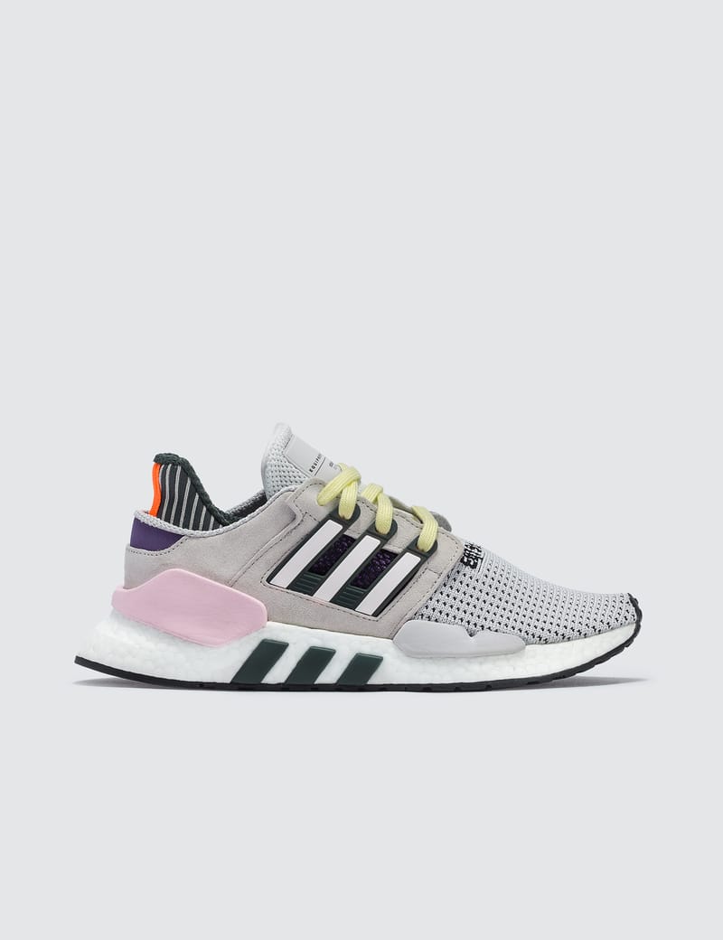 Adidas women's eqt support 91/18 black/grey best sale