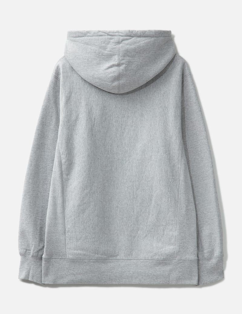 Supreme BOX LOGO HOODIE - Gray pullover, excellent condition