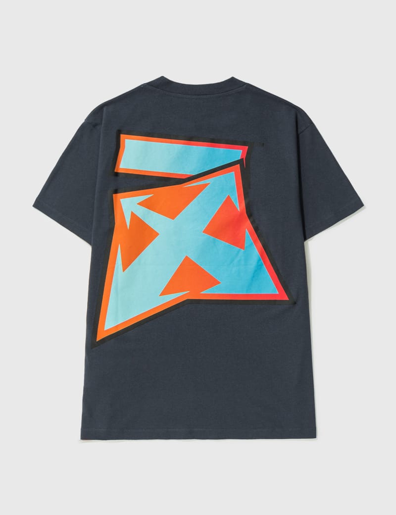 【送料込】Off-White_Degrade Thund Skate Tシャツ OFF WHITE Degrade Thund Skate Layered T-Shirt | SportsDirect
