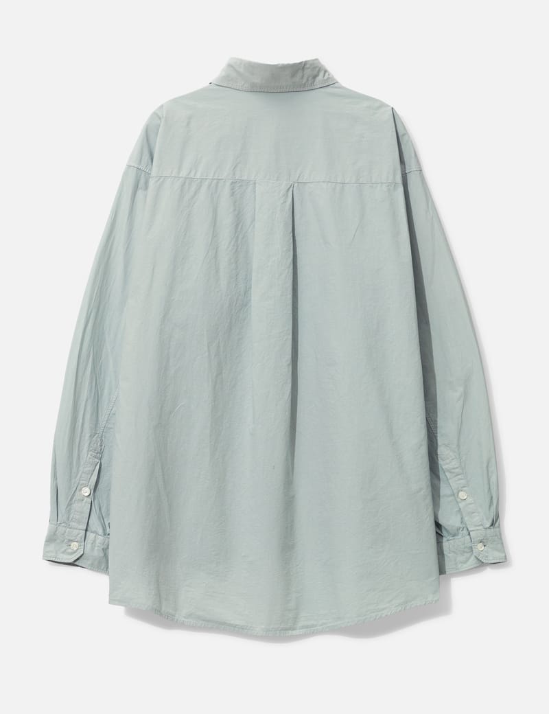 ANCELLM - DYED SHRINK OVER SHIRT | HBX