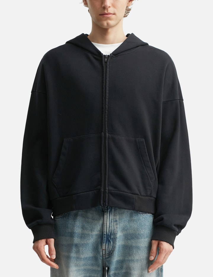 O. Files Origami Seam Hoodie In Black | ModeSens