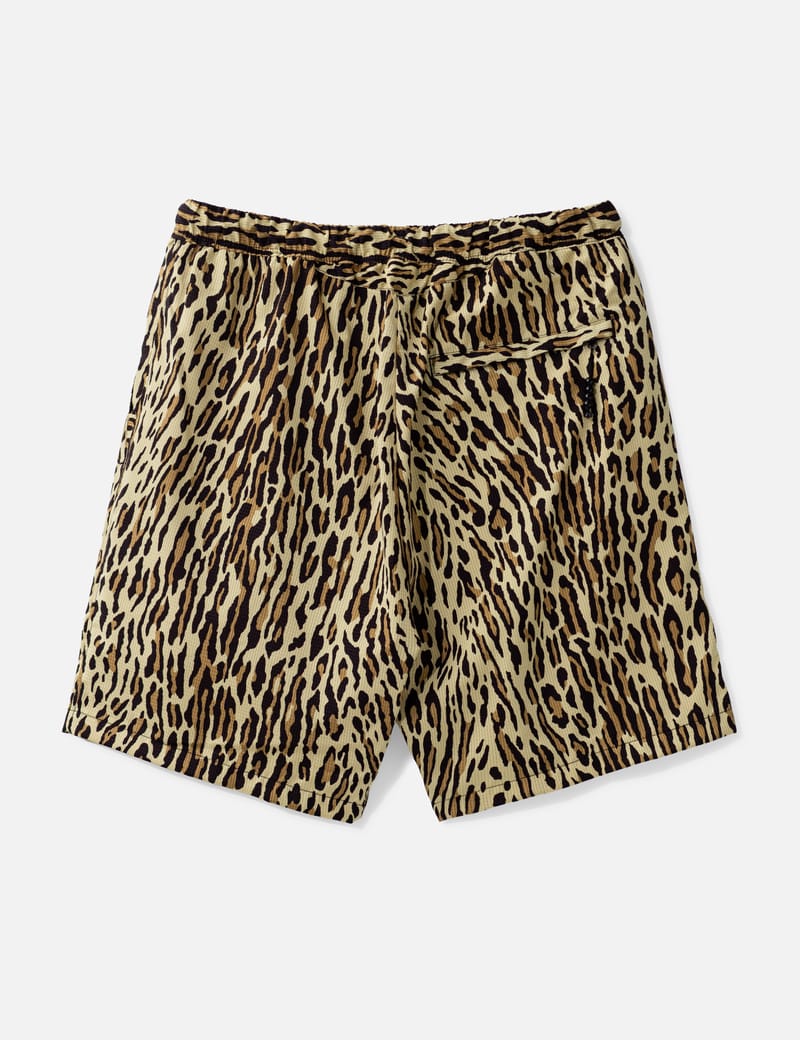 WACKO MARIA Leopard Comfy Shorts - レオパード柄の軽量ショーツ