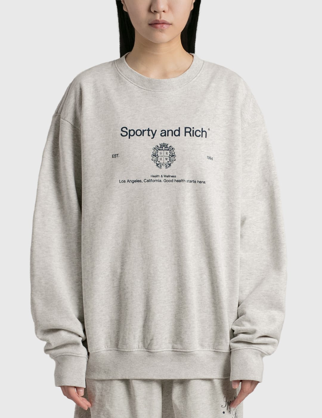 Stussy - RELAXED OVERSIZED CREW | HBX - Globally Curated Fashion 