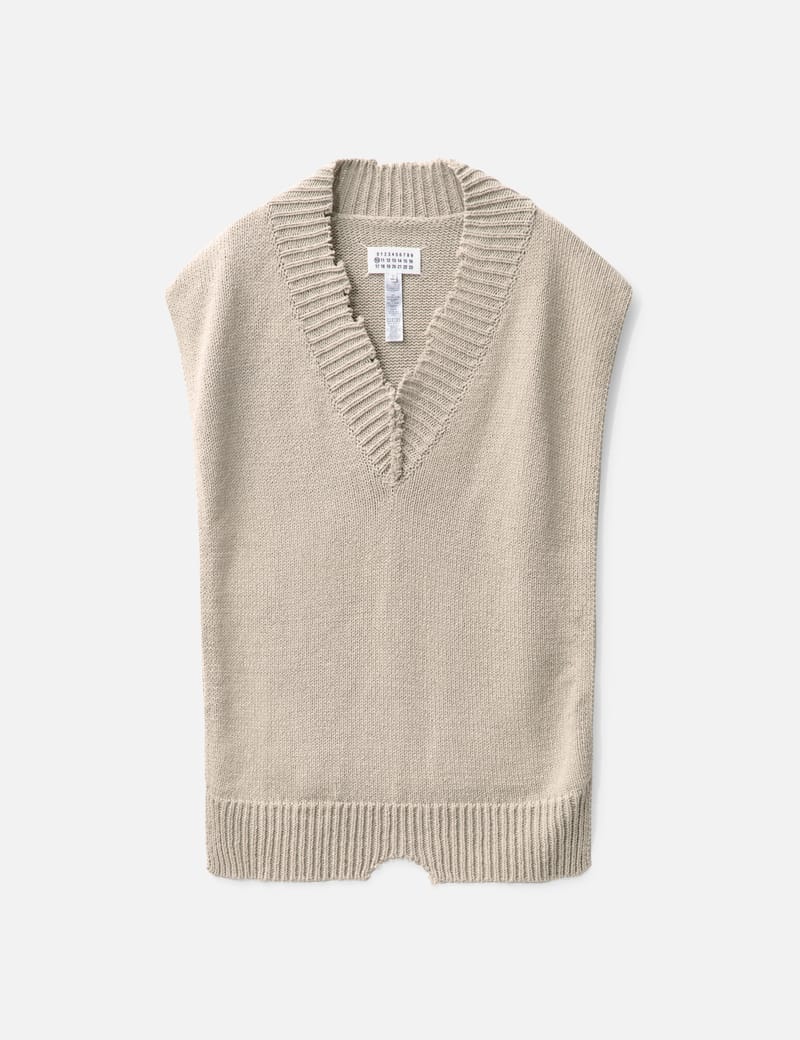 Sacai - Padded Knit Vest | HBX - Globally Curated Fashion and