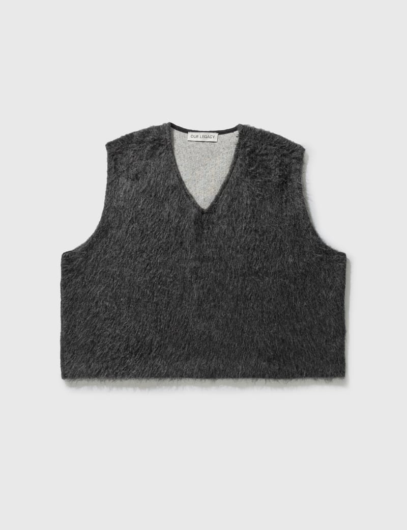 Double Lock Vest In Grey