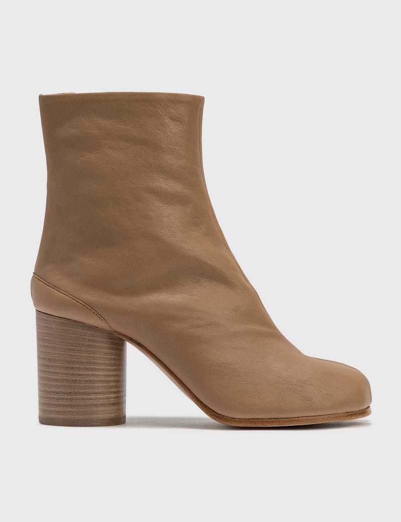 Maison Margiela - Tabi Vintage Leather Boots | HBX