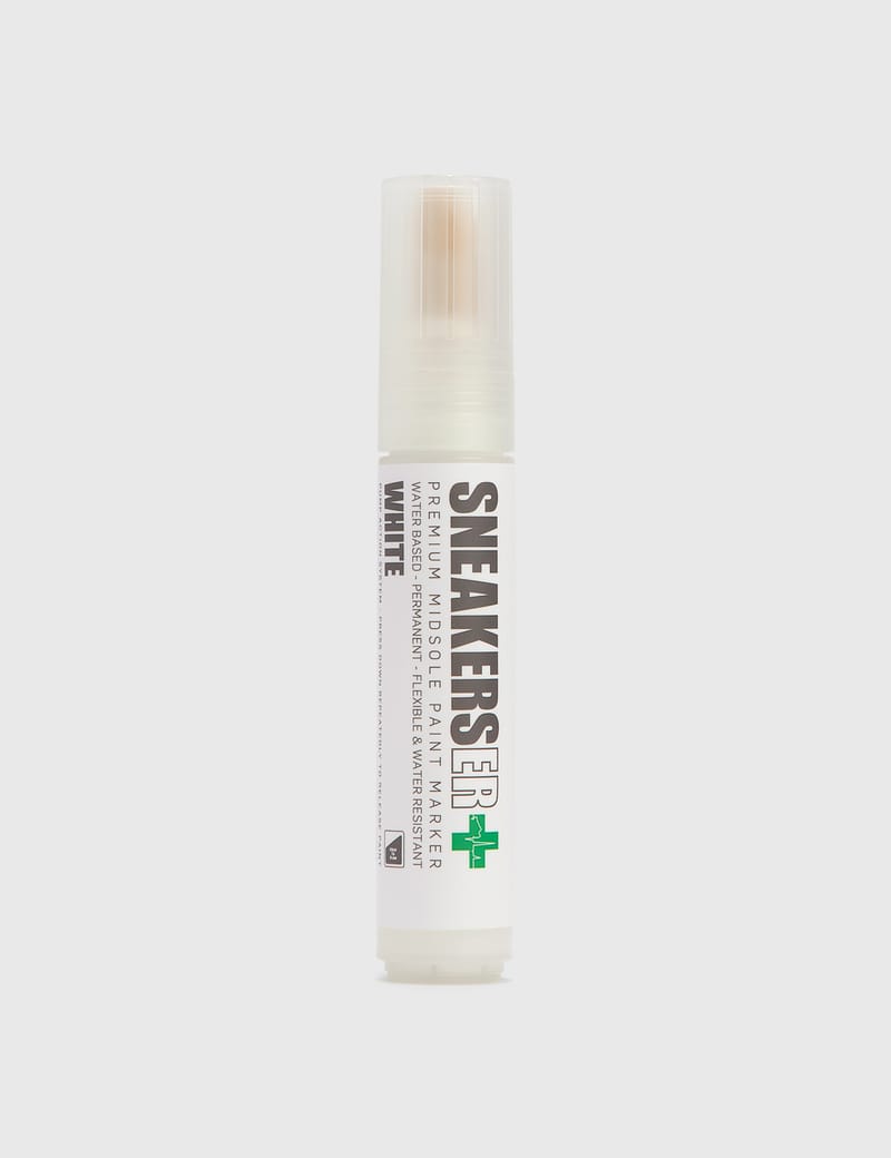 SNEAKERSER Premium Sneaker Midsole Paint Pen/Marker - Zwart 10mm Beitel Tip voor Sneakers, Trainers, Schoenen en Schoenen - Sneakers ER