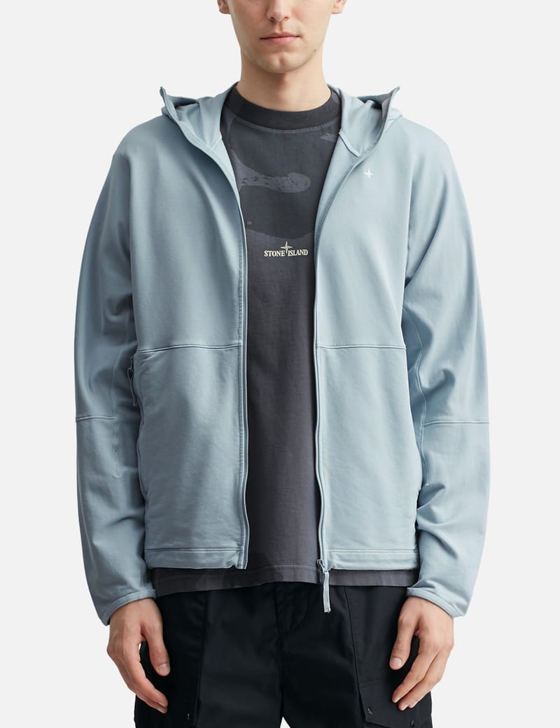 Stone Island - Garment Dyed Zip Hoodie | HBX