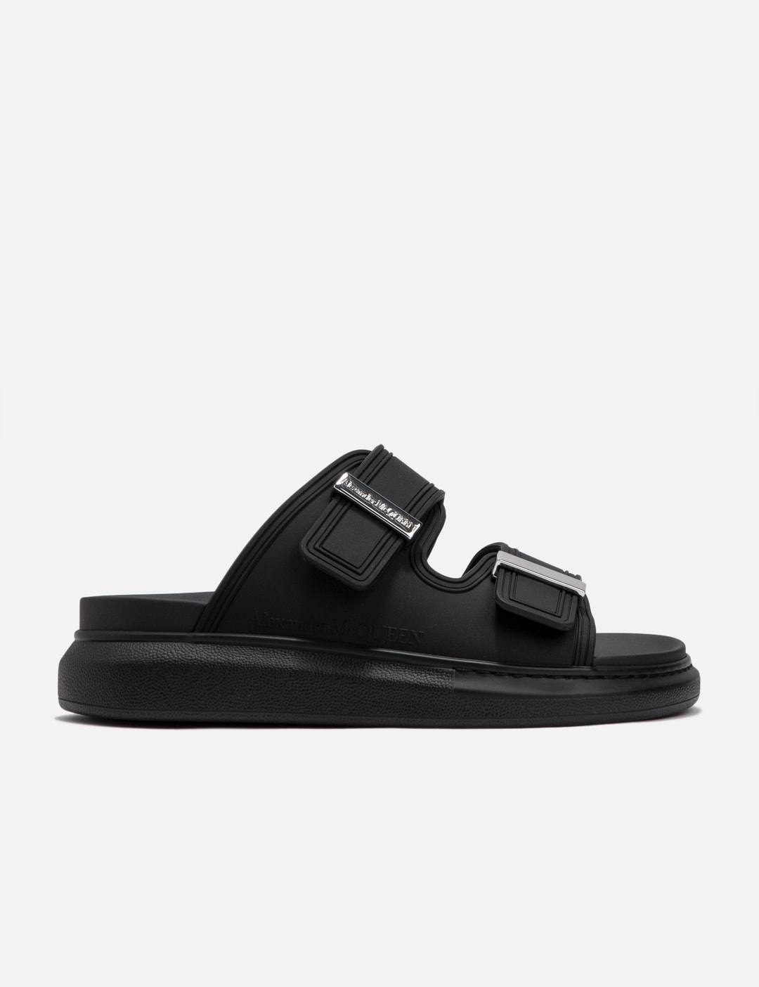 Alexander McQueen - Rubber Sandals | HBX - Globally Curated Fashion and ...