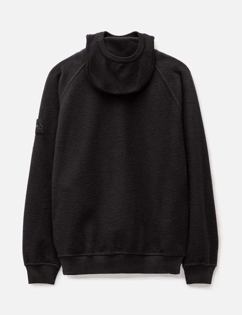 Hoodie stone island discount black