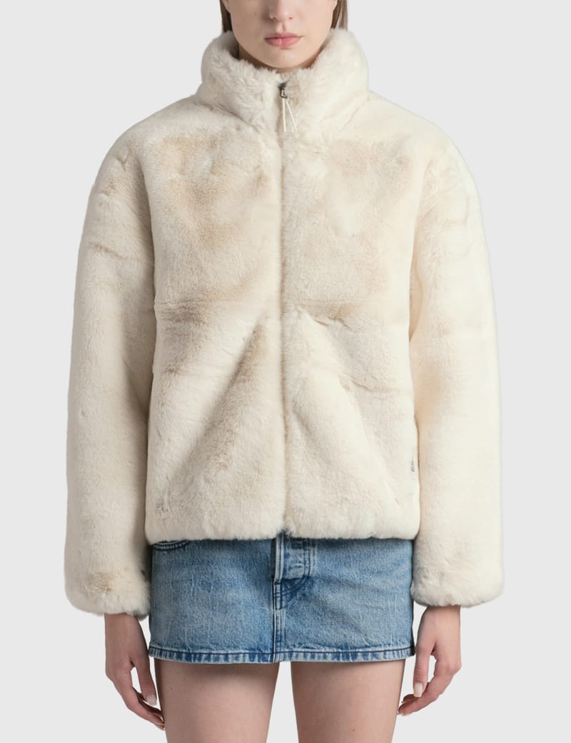 The North Face - Faux Fur Fleece Jacket | HBX - Globally Curated ...