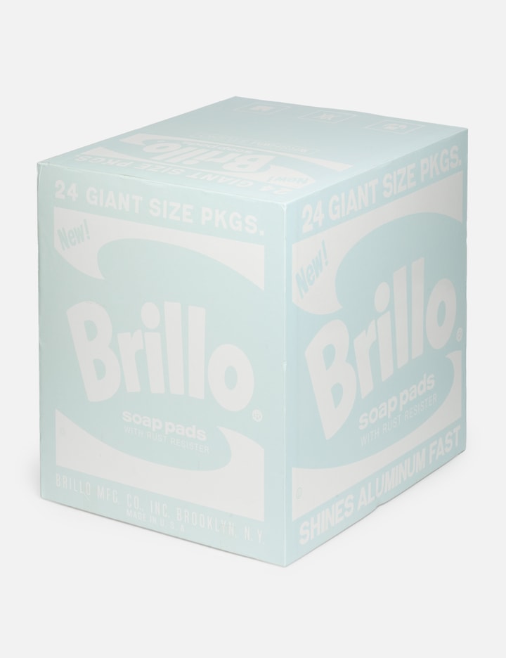 DANIEL ARSHAM - Andy Warhol Eroded Brillo Box Cube Figure | HBX