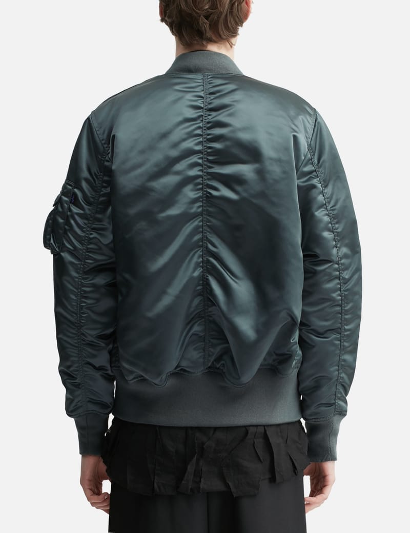 Alpha Industries MA-1 Base Flight UV Bomber Jacket - Heavy flight