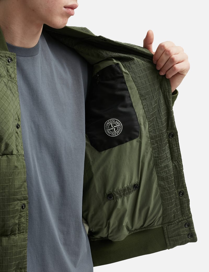 Stone Island - ECONYL® Regenerated Nylon with Down-TC Puffer Stone Island - ECONYL® Regenerated Nylon with Down-TC Puffer