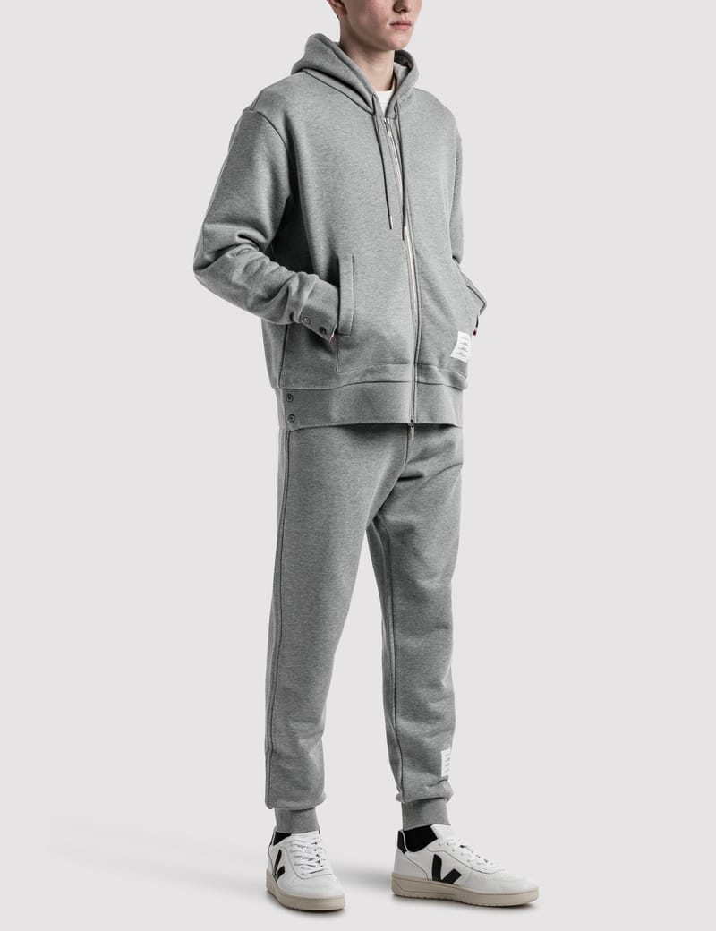 Thom Browne - Zip Hoodie With Back Stripe | HBX
