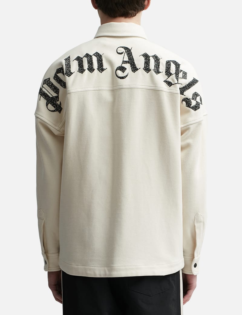 Palm Angels - BACK LOGO CHECK OVERSHIRT | HBX - ハイプ